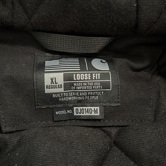 ❗️FINAL❗️ 🆕 Carhartt Loose Fit Firm Insulated Flannel-Lined Active Jacket - Picture 5 of 6